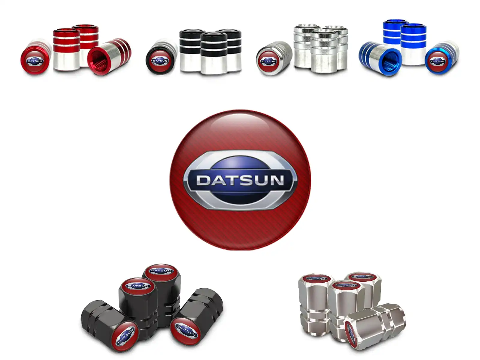 Datsun Caps Valve Jante Voiture Standard